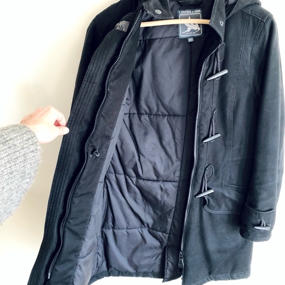 Spiewak black canvas toggle jacket - Picture 9 of 16